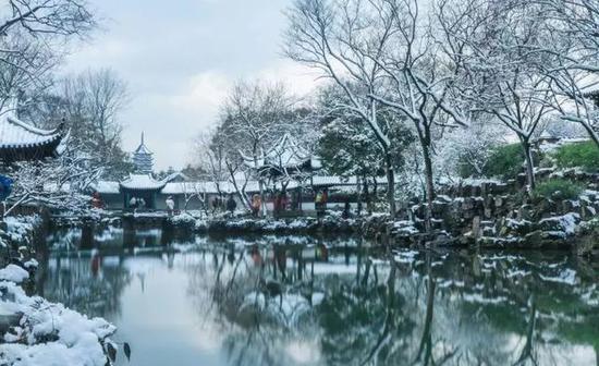 去看一下雪,扬州就成了广陵。