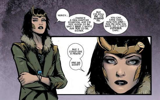 同样充满智慧与美貌又危险的Lady Loki