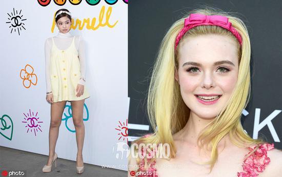 Jennie、Elle Fanning