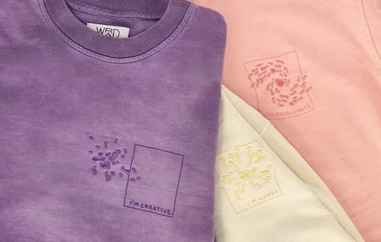 Wrad和Tonello推出的天然染料服装 图片来源:Tonello
