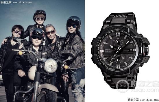 主持人、民谣歌手“野生派作家”大冰 卡西欧G-SHOCK系列 GA-1000-1A腕表 售价:¥2490
