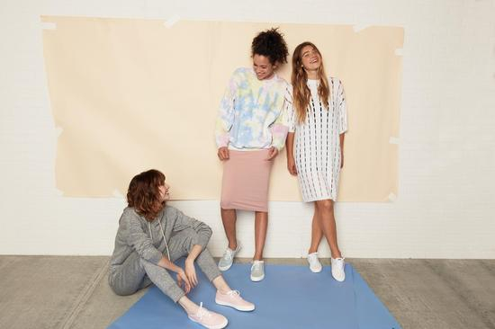 模特演绎Keds Sport动感系列