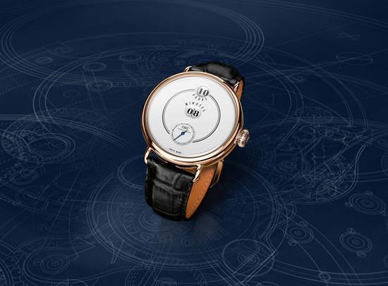 IWC万国表致敬波威柏(Pallweber)150周年特别版腕表,图片来源于IWC。