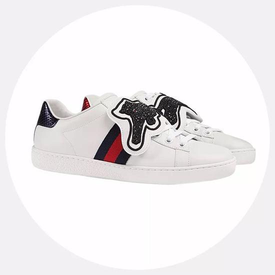 Gucci Ace Patch系列可替换贴饰球鞋 参考价格:9,000 RMB