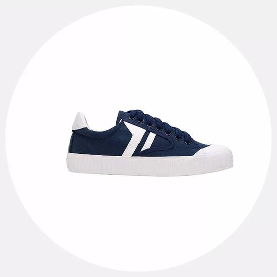 Céline PLIMSOLE帆布系带运动鞋(蓝白) 参考价格:4,300 RMB