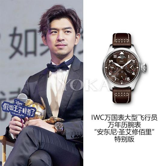 陈柏霖(艺人图片来源于IWC万国表微博)