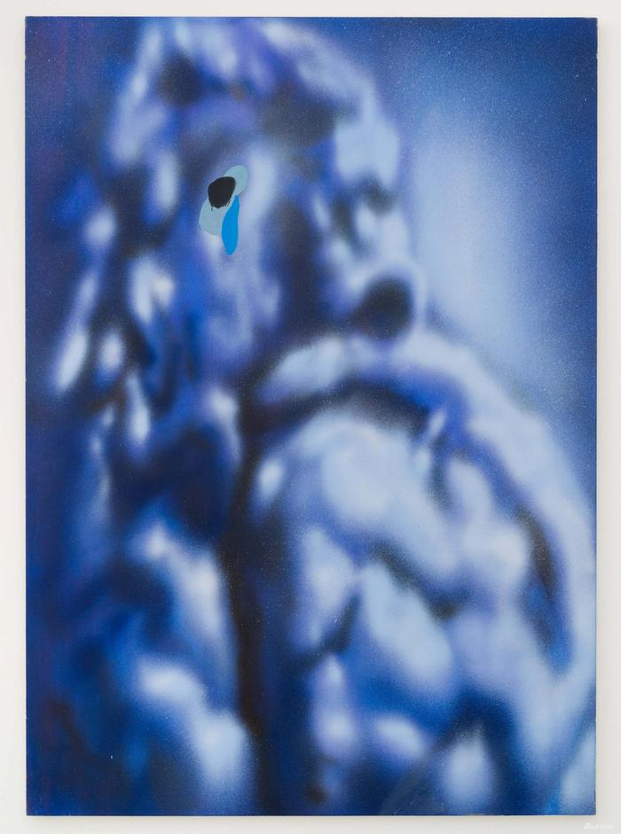 奥斯汀·李|Austin Lee 《尖叫》|Scream 布面喷涂丙烯|Flashe acrylic on canvas,213 × 152 cm,2016 (1)
