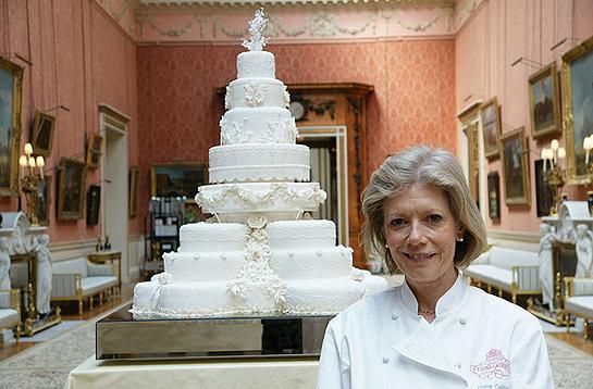 威廉王子和凯特米德尔顿婚礼蛋糕