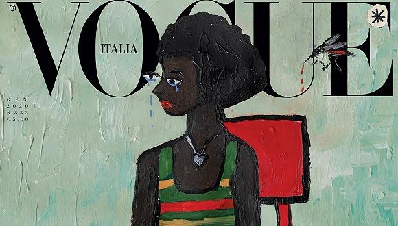 意大利版《Vogue》2020年1月刊封面 图片来源:Vogue