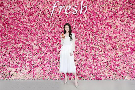 Fresh馥蕾诗品牌大使张慧雯现身活动现场