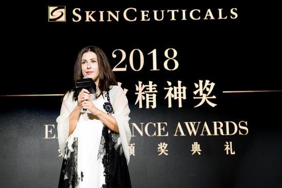 欧莱雅集团亚太区活性健康化妆品部总经理SOBIECKA Ninell女士
