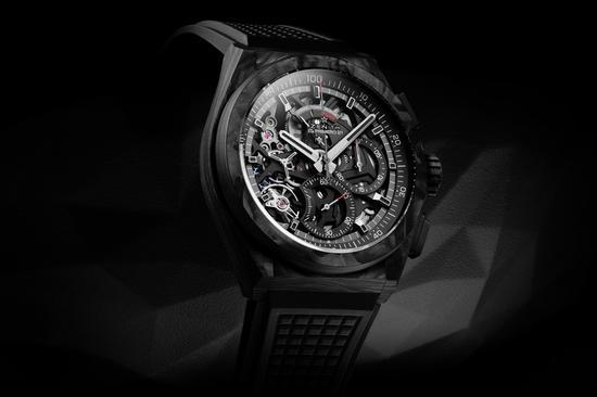 真力时DEFY系列 EL PRIMERO 21 碳纤维腕表