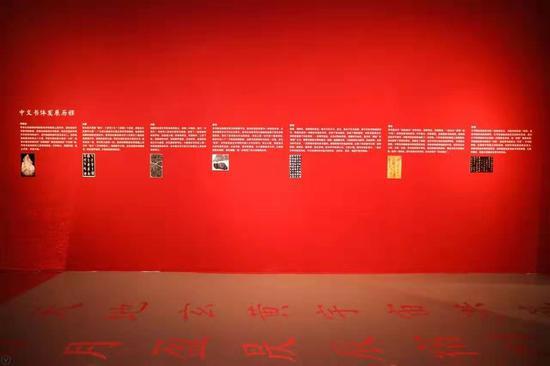 中文书体发展历程