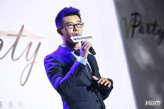 《视相Variety》及沃睿泰文化创始人兼CEO吴晓致辞