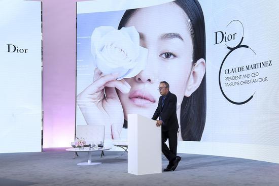 Dior迪奥香水化妆品总裁兼首席执行官Claude Martinez现场分享