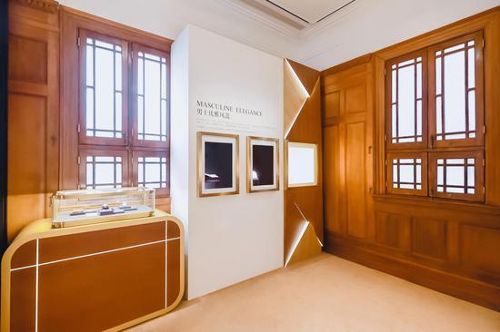 图25:卡地亚古董珍藏珠宝展-男士优雅风范展区