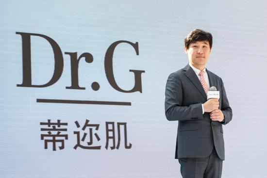 Dr.G蒂迩肌品牌创始人 安建荣先生致辞