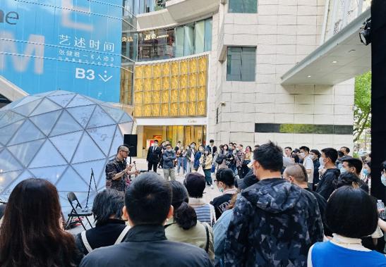 上海K11举行《人迹》巡展及“五五购物节” 消费活动,全面提振消费复苏