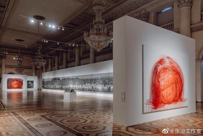 图片由@藝術門画廊PearlLamGalleries 和@张洹工作室 提供 ,摄影 | Alexander Murashkin