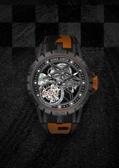 Excalibur Spider Pirelli 系列单飞行陀飞轮腕表