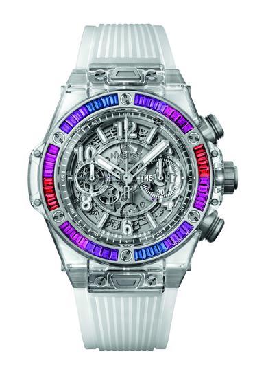 HUBLOT宇舶表BIG BANG UNICO蓝宝石银河腕表