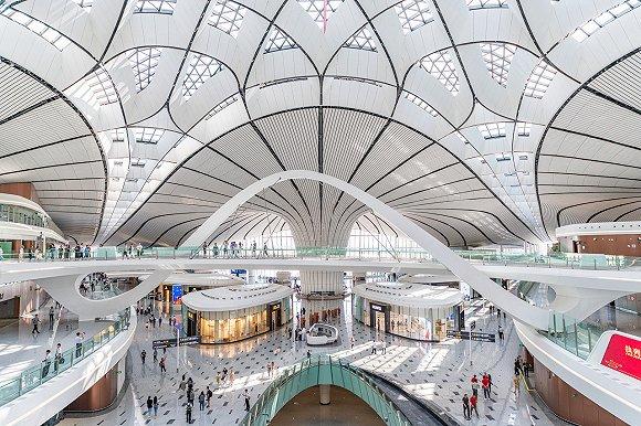 北京大兴国际机场 图片来源:图虫创意