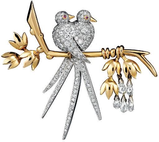 “la boutique”系列广告,1958年Van Cleef & Arpels梵克雅宝 馆藏档案