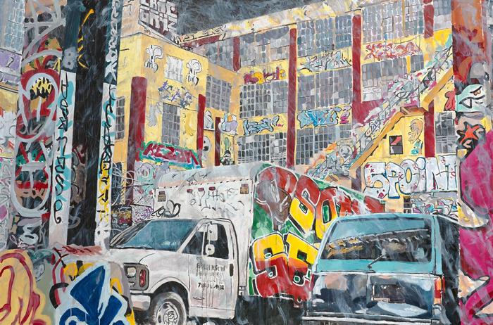 陈轩荣《G2.0.1.0》布面丙烯 210X320cm 2020