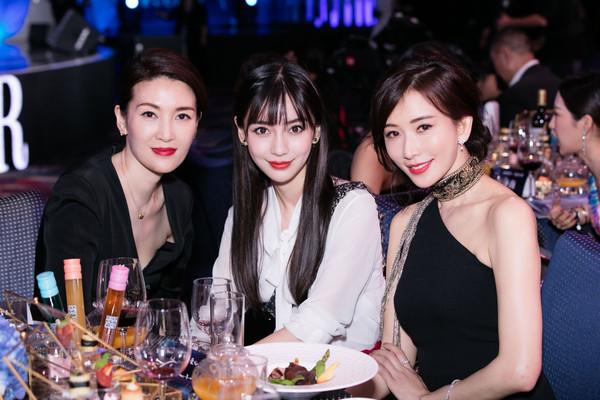 林志玲、baby同框