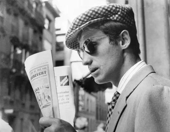Jean-Paul Belmondo in Breathless