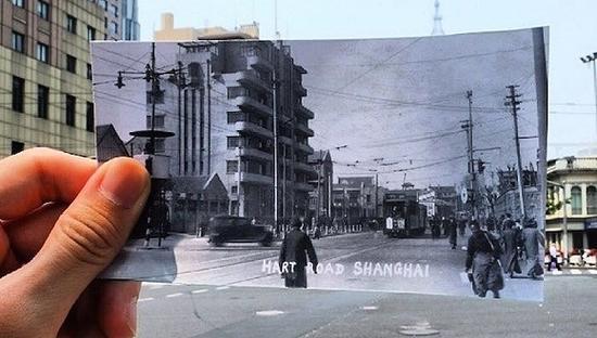 八十年过去了,张爱玲曾经居住过的常德公寓并没有太大的变化。图片来源:董菲亚