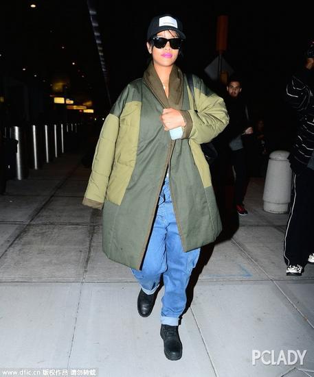 Rihanna街拍照