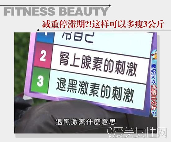脂肪燃烧起来吧!