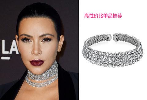 奢华闪耀 推荐Bling Jewelry仿钻石Choker项链 售价约330元