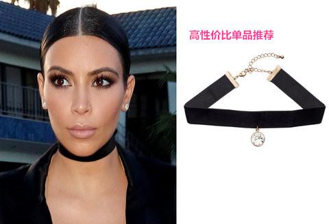 经典哥特 推荐AbsoluteMarket缎带Choker 售价约28元