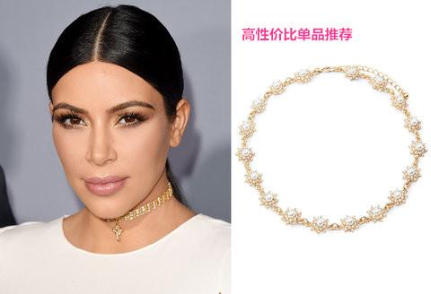 精致优雅风 推荐 Forever 21珍珠choker项链 售价约55元