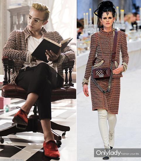 右图为Chanel2012早春度系列