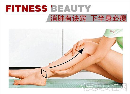 按摩消水肿