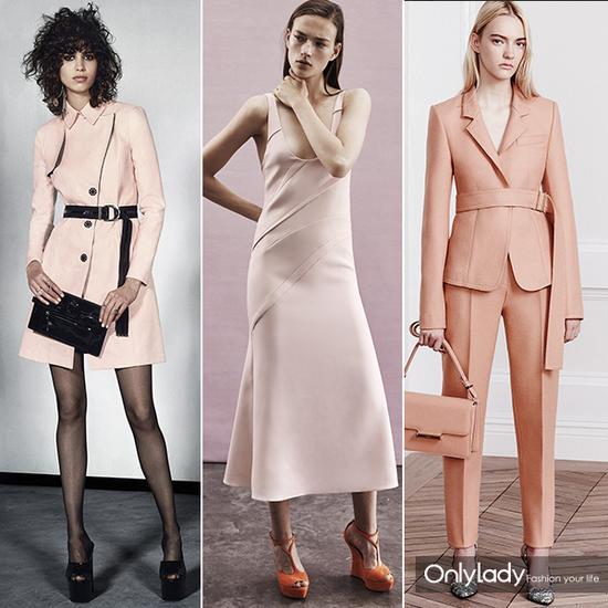 从左至右:Versace、Narciso Rodriguez、Jason Wu