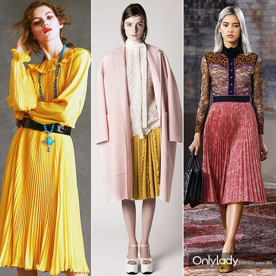 从左至右:Oscar de la Renta、Rochas 、Gucci