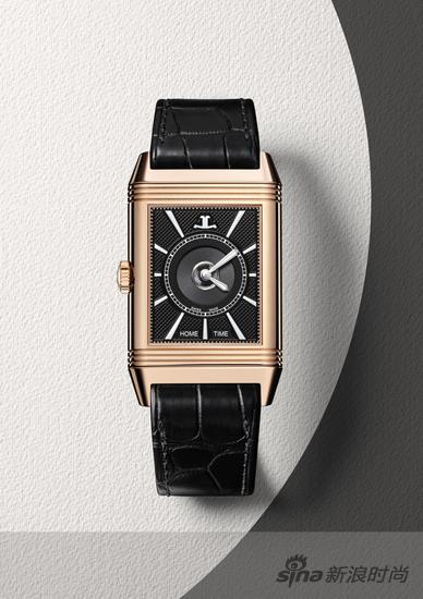 积家Reverso Classic Large Duo双时区翻转系列腕表