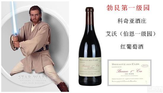 欧比旺·肯诺比(Obi-Wan Kenobi):科奇亚酒庄艾沃(伯恩一级园)红葡萄酒( Collection Alain Corcia Les Avaux, Beaune 1er Cru, France)