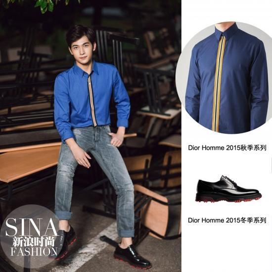 杨洋穿Dior Homme拍摄时尚大片