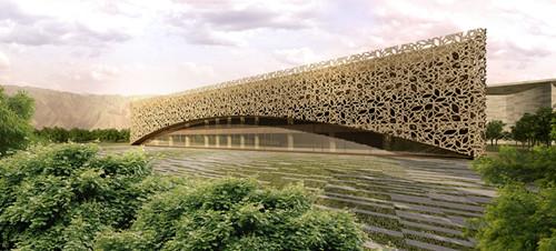 酒庄办公楼效果图,现已经建好