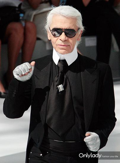 比如老佛爷Karl Lagerfeld。