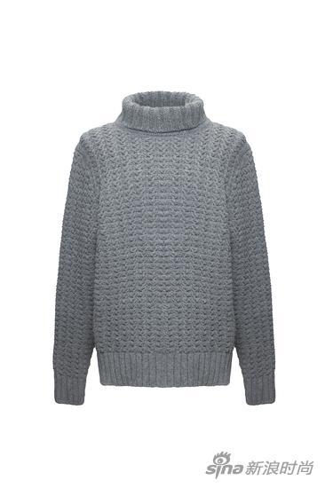 Calvin Klein Jeans 灰色高领衫