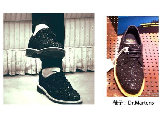 华晨宇晒新鞋