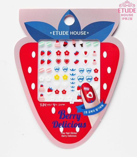 ETUDE HOUSE伊蒂之屋甜心俏美指甲贴纸(春暖生机草莓限量版)