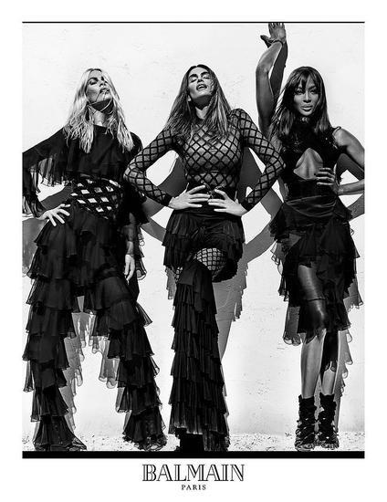 Claudia Schiffer, Cindy Crawford, Naomi Campbell