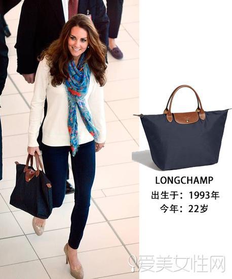 Longchamp饺子包